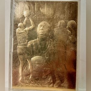 Upper Deck 1995 23k Gold Plated Micheal Jordan Card